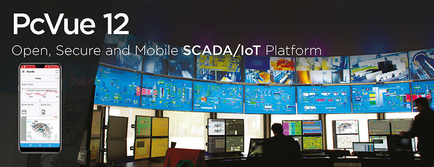 PcVue 12 – die neue mobile, offene und sichere SCADA und IIot Plattform